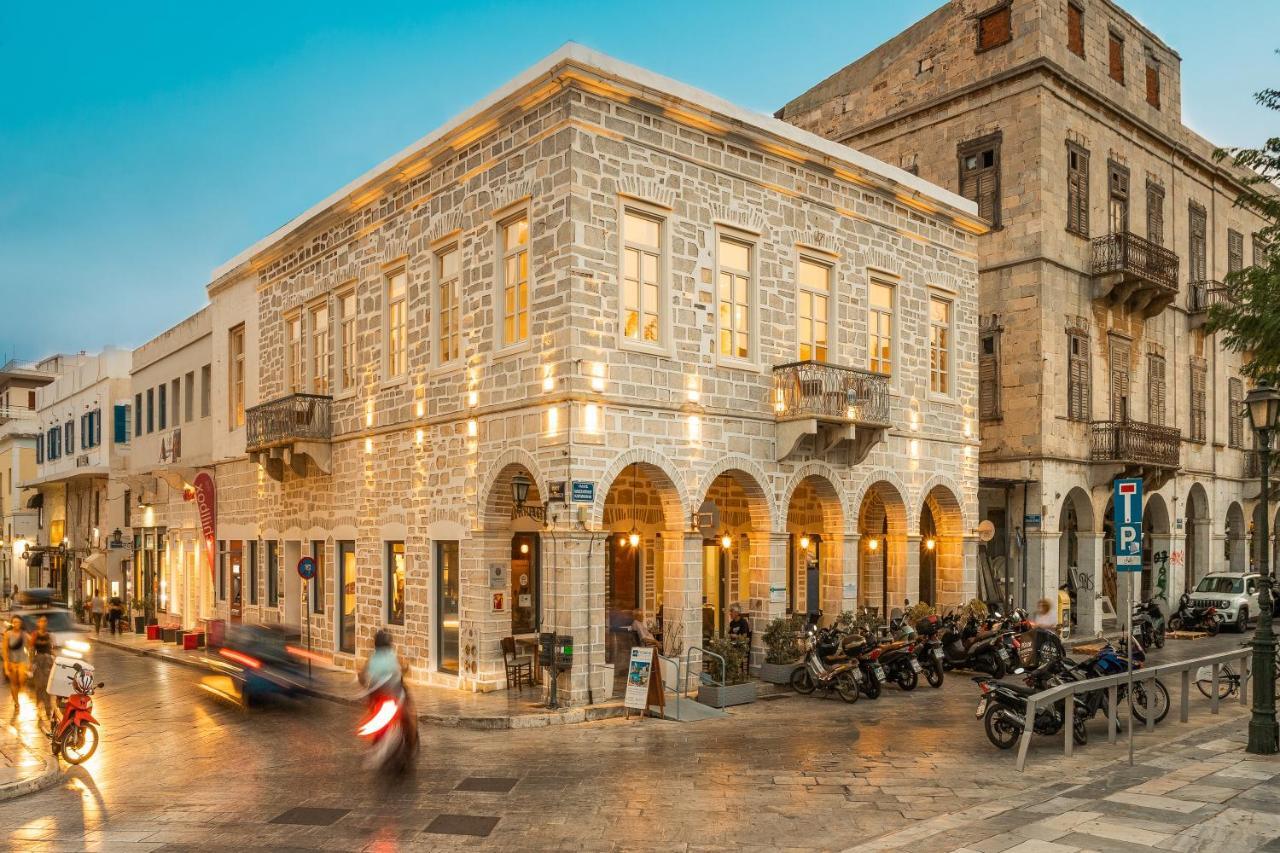 Syros Soul Luxury Suites แอร์มูโปลี ภายนอก รูปภาพ