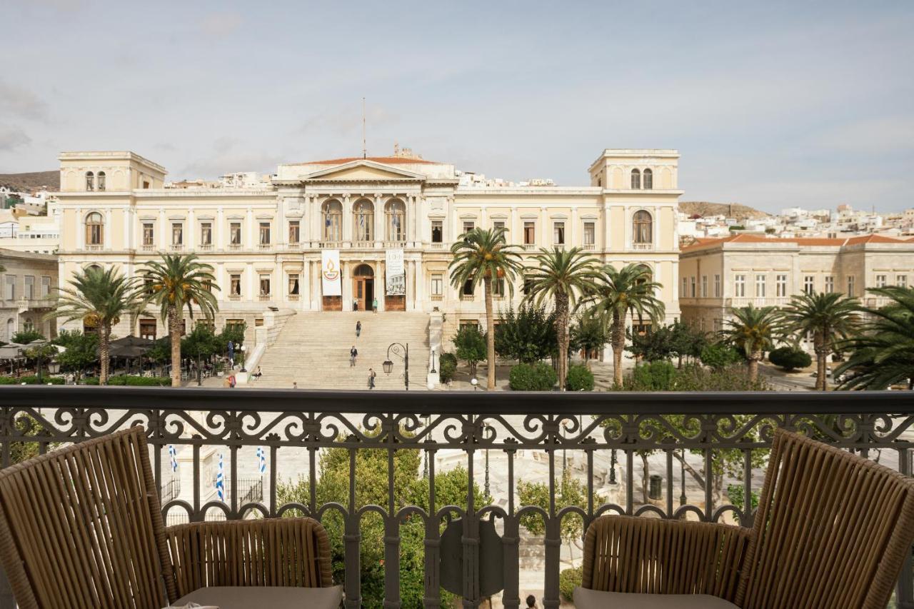 Syros Soul Luxury Suites แอร์มูโปลี ภายนอก รูปภาพ