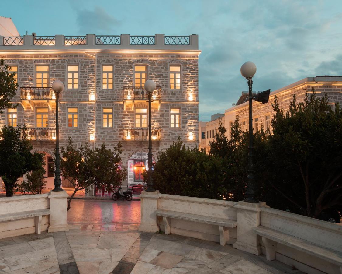 Syros Soul Luxury Suites แอร์มูโปลี ภายนอก รูปภาพ
